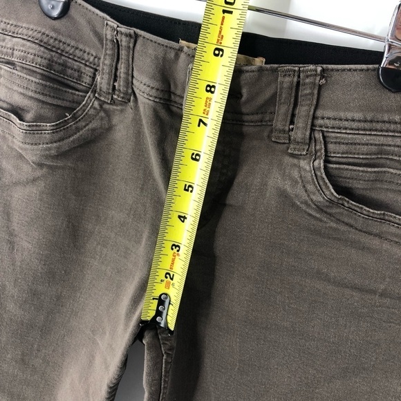 Democracy AB Technology Skinny Jeans Booty Lift Comfort Waist Mushroom Brown 6 - Picture 9 of 11